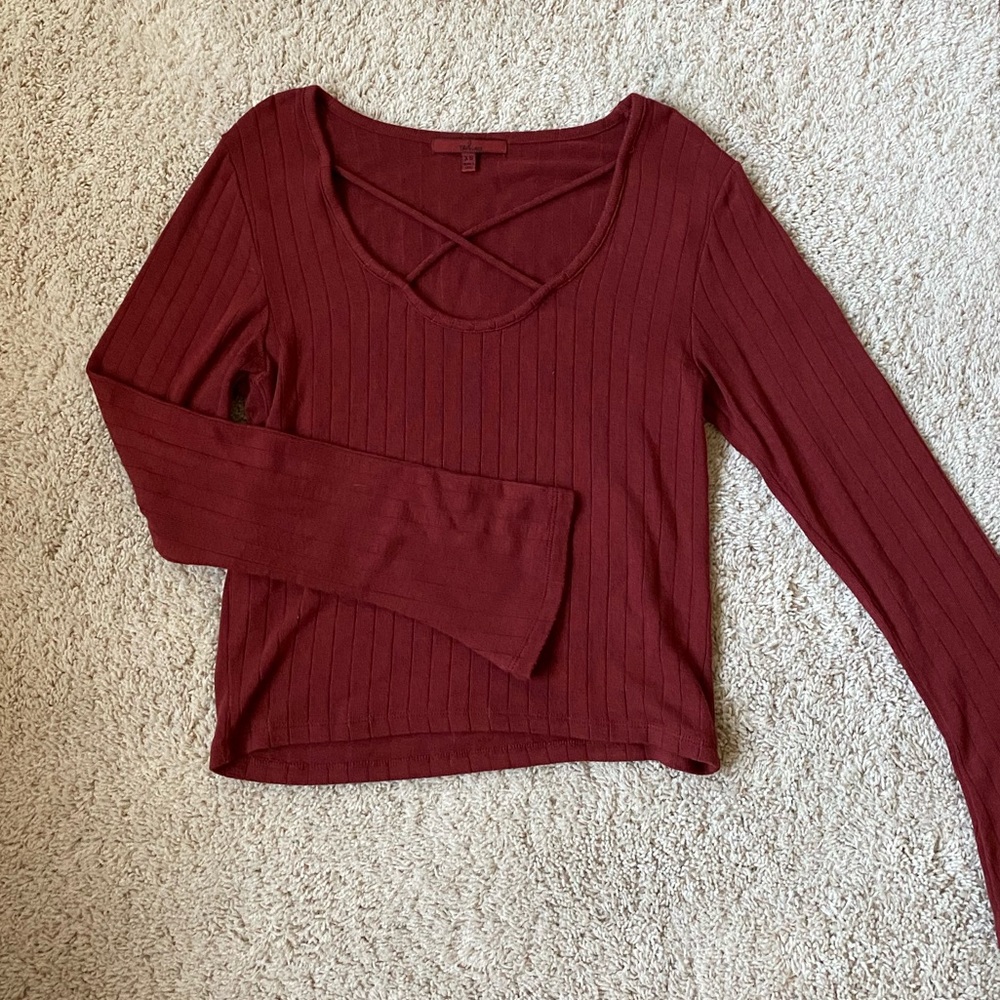 Red long sleeve
